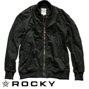 作業服 デニム ロッキー ROCKY MA-1 ジャケット RJ0908 作業着 通年 秋冬作業着 作業服 デニムジャケット 通年 上着 デニム作業服 デニム作業着 ブルゾン ジャケット ワークウェア 仕事 土木 工事 現場