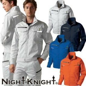 作業服 ブルゾン タカヤ商事 Night Knight ジャケット NK-1000 作業着 通年 秋冬作業着 作業服 ブルゾン おしゃれ かっこいい 人気 ワーク企業 法人 作業 工場 外作業