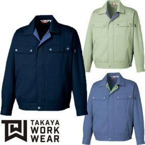 作業服 ブルゾン タカヤ商事 長袖ブルゾン KM-1510 作業着 通年 秋冬作業着 作業服 ブルゾン 上着 おしゃれ かっこいい 人気 企業 法人 ワーク 作業 工場 外作業 ワークユニフォーム 仕事 土木 工事 現場