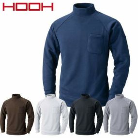 Tシャツ 長袖 村上被服 鳳皇 HOOH 裏フリースハイネックシャツ 233 長袖Tシャツ長袖Tシャツ カジュアル