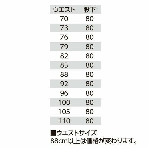 クレヒフク KURE ワンタックカーゴパンツ 586 作業着 通年 秋冬 帯電