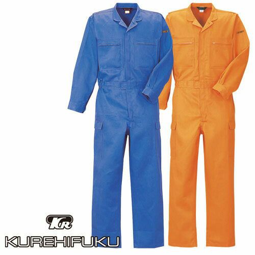 作業服 つなぎ クレヒフク KURE 帆布ツナギ 17000 作業着 通年 秋冬