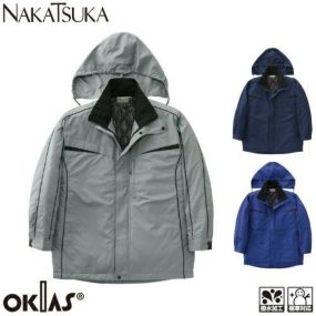 中塚被服 防寒コート 防寒コート 防寒ジャケット 保温 人気 安い 最強 アウター ブルゾン ドカジャン 防寒ジャンパー ダウン 上着 防寒着 おしゃれ 暖かい 秋冬 かっこいい 作業着 ワーク マン メンズ 極寒 寒冷地 釣り キャンプ 登山 アウトドア OK2000