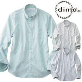 作業服 長袖シャツ dimo ディモ 長袖BDシャツ D5144 作業着 春夏作業着 作業服 長袖シャツ 春夏