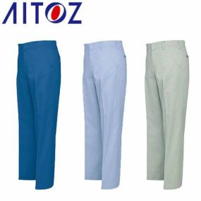 アイトス AZ-RP60 ワークパンツ ノータック AITOZ 作業服 作業着 ボトムス 秋冬 通年 スラックス ズボン パンツ ワークパンツ ズボン おしゃれ かっこいい オフィス ユニホーム 作業 軽作業 外作業 工場 現場 メンズ レディース 男女兼用 吸汗