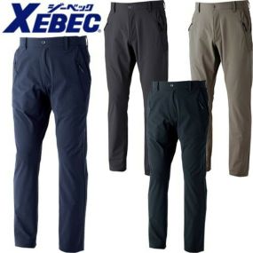 作業服 作業着 メンズ 接触冷感ストレッチパンツ ジーベック XEBEC 6062 吸汗速乾 紫外線カット 消臭機能 ストレッチ ズボン 春夏 2020年新作 新商品