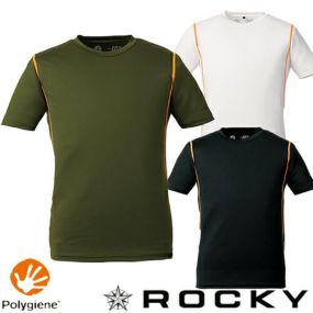 インナー メンズ 半袖 コンプレッション 抗菌 防臭 ロッキー ROCKY クールコア半袖コンプレッション RC3906 夏用 涼しい クール