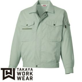 作業服 ブルゾン タカヤ商事 TAKAYA 長袖ブルゾン KM-1540 作業着 春夏作業着 作業服 ブルゾン 春夏