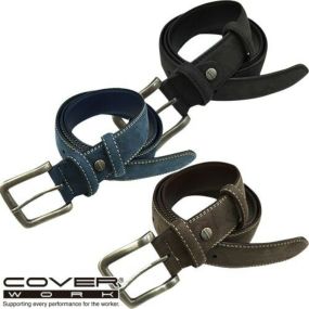 作業服 ベルト カヴァーワーク COVER WORK ヌバック風ベルト FT-1059 作業着作業着 作業服 ベルト