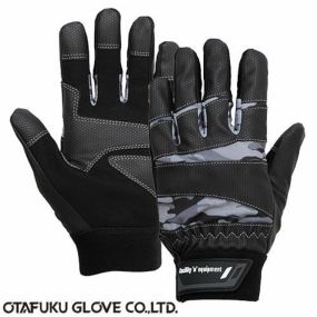 人工皮革手袋 おたふく手袋 MF＋PU手袋 5双入り K-84 作業手袋人工皮革手袋 作業手袋