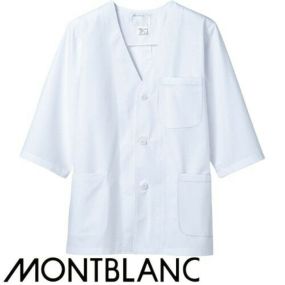 白衣 調理白衣 制服 ユニフォーム 住商モンブラン 調理衣  7分袖 1-617 飲食店 厨房服 調理服 寿司屋 和食店 割烹 料亭 居酒屋 おしゃれ かっこいい プロ仕様7分袖 清潔 定番
