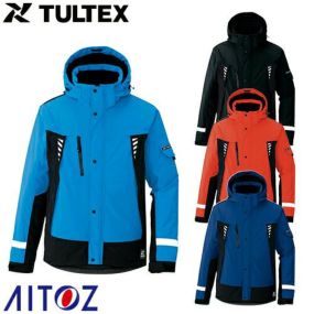 AITOZ アイトス 防水防寒ジャケット 防寒ベスト チョッキ 防寒 インナー アウター 作業用ベスト 保温 人気 安い 防寒着 おしゃれ 暖かい 秋冬 かっこいい 作業着 メンズ 防寒ウェア 屋外作業 あったか 防寒グッズ AZ-8876 男性用 防水 撥水 防風