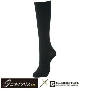 臭わない 靴下 レディース コーコス信岡 CO-COS ニオイクリア ハイゲージロング2P(2足セット) G-9328 ソックス キッズ 子供 こども メンズ レディース 小学生 中学生 高校生 日本製 消臭 分解消臭 半永久的に持続