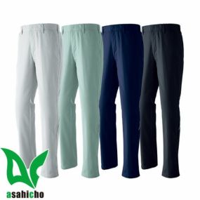 作業服 パンツ スラックス Asahicho 旭蝶繊維 ノータックパンツ E861 作業着 通年 秋冬 エコマーク認定 ストレッチ 帯電防止 作業ズボン 作業パンツ ワークパンツ ズボン おしゃれ かっこいい オフィス ユニホーム 作業 軽作業 外作業 工場 現場
