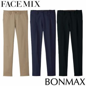 パンツ スラックス ズボン 制服 ユニフォーム FACEMIX フェイスミックス レディステーパードパンツ FP6318L 飲食店 レディース レストラン カフェ おしゃれ かっこいいフォーマル カジュアル オフィス