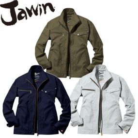 作業服 ジャンパー 自重堂 Jawin ストレッチ長袖ジャンパー 57100 作業着 春夏 おしゃれ カッコいい カジュアル ストレッチ