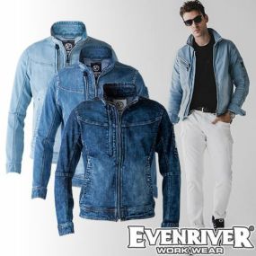 作業服 デニム イーブンリバー EVENRIVER ストレッチデニムブルゾンX9(クロスナイン) USD907 作業着 通年 秋冬作業着 作業服 デニムジャケット 通年 上着 デニム作業服 デニム作業着 ブルゾン ジャケット ワークウェア 仕事 土木 工事 現場
