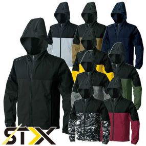 作業服 ジャンパー シンメン STX 4WAYストレッチライトリベルフーディー 07000 作業着 通年 秋冬作業着 作業服 ジャンパー