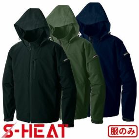 電熱ウェア シンメン STX アドバンスヒートジャケット【バッテリー別売】 03080 作業着 作業服 防寒 S-HEAT対応 ヒーター 発熱 あったか 充電式