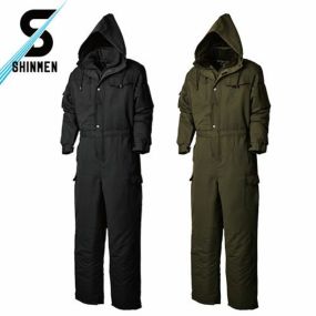 シンメン ポリ防寒エンカン服（つなぎ） 防寒つなぎ ツナギ オーバーオール サロペット パンツ 保温 人気 安い 防寒着 おしゃれ 暖かい 秋冬用 最強 かっこいい 防寒 作業着 おすすめ ワーク マン メンズ 極寒 寒冷地 配送 土方 工事 室内 自転車 スポーツ 617