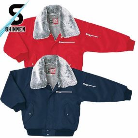 シンメン チビ鳶パイロットジャンパー 防寒ジャケット ドカジャン 保温 人気 安い ダウン 防寒着 防寒ジャンパー 上着 ブルゾン 最強 アウター おしゃれ 暖かい 秋冬 かっこいい 作業着 ワーク マン メンズ 寒さ対策 屋内作業 屋外作業 あったか 防寒グッズ 1777J
