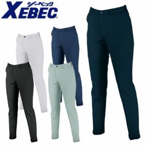 作業服 パンツ スラックス ジーベック XEBEC レディースピタリティスラックス 1504 作業着 通年 秋冬作業着 作業服 スラックス 作業ズボン 作業パンツ ワークパンツ ズボン おしゃれ かっこいい オフィス ユニホーム 作業 軽作業 外作業 工場 現場
