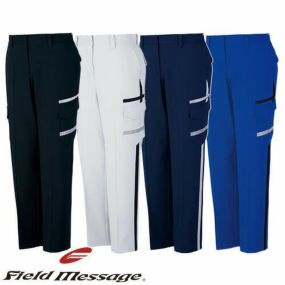 作業服 レディース パンツ 自重堂 Field Message エコ製品制電ストレッチレディースカーゴパンツ 83616 作業着 通年 秋冬 エコマーク ストレッチ 防汚加工 帯電防止 消臭 抗菌 男女共用