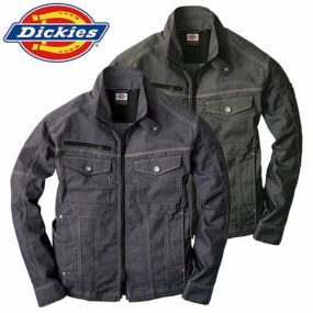 作業服 ブルゾン ディッキーズ Dickies ストレッチジャケット D-1111 作業着 ジャケット ストレッチ ジャンパー 通年 秋冬 おしゃれ かっこいい カジュアル アウトドア タウンユース 人気 ワーク企業 法人 作業 工場 外作業 黒 上下セット対応 大きいサイズ 3L 4L 5L
