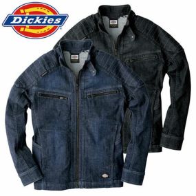 作業服 デニム ディッキーズ Dickies ストレッチデニムジャケット D-1430 作業着 通年 秋冬 おしゃれ カッコいい カジュアル アウトドア タウンユース 上着 デニム作業服 デニム作業着 ブルゾン ジャケット ワークウェア 仕事 土木 工事 現場