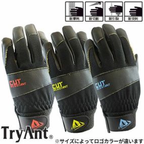 合成皮革手袋 TryAnt トライアント 耐切創PU手袋 5双 #717 作業手袋合成皮革手袋 作業手袋