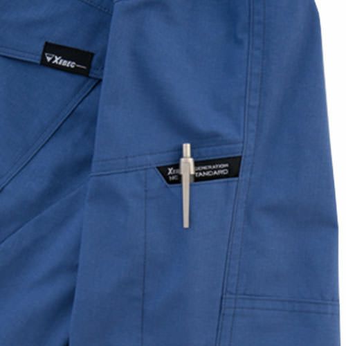 作業服 長袖シャツ ジーベック XEBEC TCストレッチ長袖シャツ