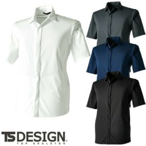 作業服 半袖シャツ 藤和 TS Design TS4Dステルスショートスリーブシャツ 9255 作業着 春夏作業着 作業服 半袖 春夏