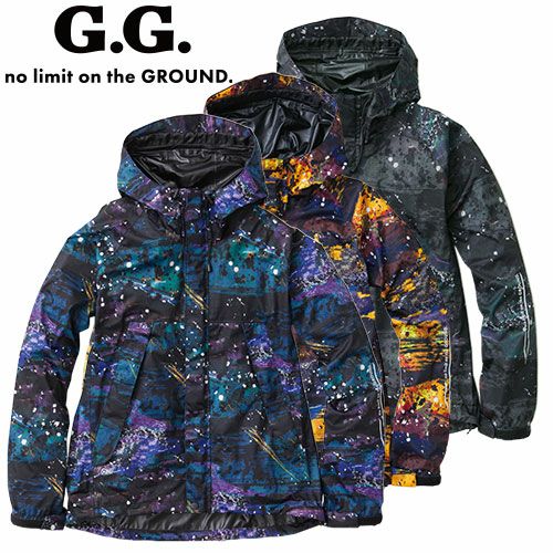 桑和 7682-70 レインパーカー 3Lサイズ イエロー(73) G.G. 桑和 [G.G.