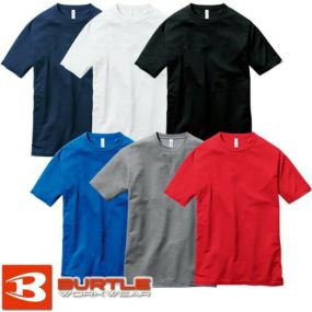 バートル 半袖Tシャツ BURTLE 157 通年 メンズ レディース ショートスリーブTシャツ 作業着 ストレッチ 吸汗 速乾 UVカット エコ 半袖シャツ おしゃれ 人気 激安 安い かっこいい おすすめ 作業服 ワーク マン オールシーズン カラー
