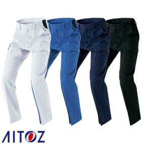 作業服 カーゴパンツ AITOZ アイトス 男女兼用 AZ-1921 作業着 通年 秋冬 帯電防止 エコ商品 反射材使用 ストレッチ おしゃれ かっこいい 人気 ズボン 作業ズボン 作業パンツ 作業 工事 土木 塗装 DIY メンズ レディース
