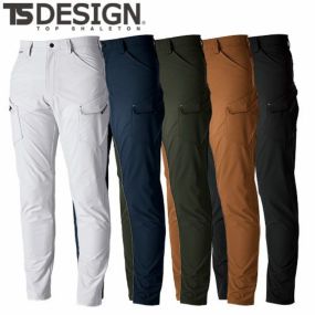 作業服 カーゴパンツ 藤和 TS Design TS4Dエコダブルクロスメンズカーゴパンツ 5614 作業着 通年 秋冬作業着 作業服 カーゴパンツ おしゃれ かっこいい 人気 ズボン 作業ズボン 作業パンツ 作業 工事 土木 塗装 DIY diy