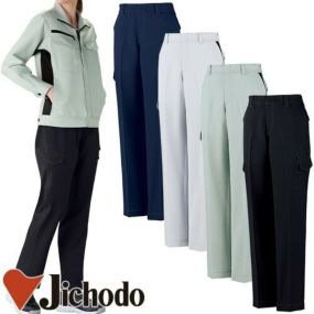 作業服 レディース パンツ 自重堂 エコ製品制電ストレッチレディースカーゴパンツ 83816 作業着 通年 秋冬作業着 作業服 レディースパンツ