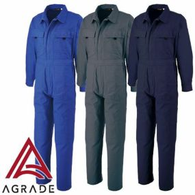 作業服 つなぎ アサヒ産業 オックス長袖ツナギ服 CA5500 作業着 通年 秋冬 オーバーオール作業着 作業服 つなぎ