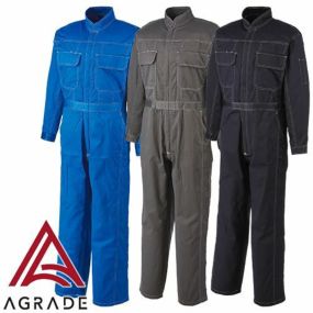 作業服 つなぎ アサヒ産業 長袖ツナギ服 CA7700 作業着 通年 秋冬 オーバーオール作業着 作業服 つなぎ