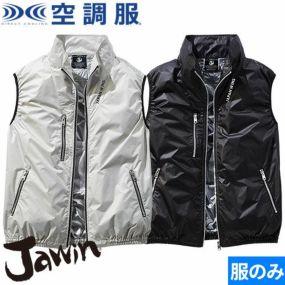 EFウェア ベスト 自重堂 Jawin 空調服ベスト 2023年モデル 54180 作業着 作業服 春夏 扇風機 電動ファン チタンコーティング 酷暑 熱中症対策
