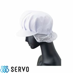 【メール便対応】 衛生帽子 衛生キャップ 帽子 衛生帽 キャスケット 食品 白衣 食品衛生白衣 衛生衣 大人 男性 女性 メンズ レディース サーヴォ Servo G5021 食品工場 食品加工 厨房 調理 制服 ユニフォーム 抗菌 メッシュ 安い