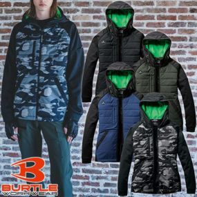 電熱ウェア バートル BURTLE ヒーターフーディジャケット 3220 作業着 作業服 防寒 おすすめ おしゃれ 防寒作業着 作業 暖かい アウトドア キャンプ 釣り