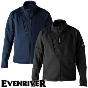 作業服 ブルゾン イーブンリバー EVENRIVER ギアテックジャケット EX67 作業着 ジャンパー 防寒 保温 暖かい 裏フリース 裏起毛 長袖 秋冬 シンプル おしゃれ かっこいい 人気 企業 法人 作業 工場 外作業 アウトドア スポーツ観戦 大きいサイズ 3L ユニフォーム 黒