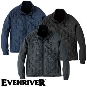 イーブンリバー EVENRIVER クリンプドオーバージャケット 防寒ジャケット ドカジャン 保温 人気 安い ダウン 防寒着 防寒ジャンパー 上着 ブルゾン 最強 アウター おしゃれ 暖かい 秋冬 かっこいい 作業着 ワーク マン メンズ 寒さ対策 屋内作業 屋外作業 あったか 防寒グッズ R407
