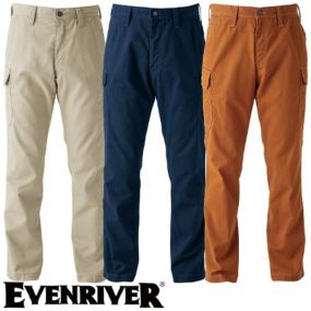 フレイムレジスタントカーゴ カーゴパンツ 作業服 パンツ ズボン イーブンリバー EVENRIVER SR7002 作業着 難燃 燃えにくい 防炎 防寒 防寒着 ユニフォーム メンズ 綿100 コットン おしゃれ かっこいい ゆったり 無地 秋冬 AW ワーク ウェア 溶接 DIY 造船 工場 アウトドア