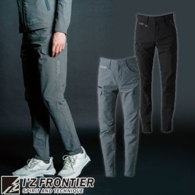 作業服 カーゴパンツ アイズフロンティア I'Z FRONTIER ストレッチ3Dカーゴパンツ #3022 作業着 通年 秋冬 寒さ対策 アウトドア スポーツ カッコいい 動きやすい 黒 ブラック グレー キャンプ 釣り カジュアル 20代 30代 40代