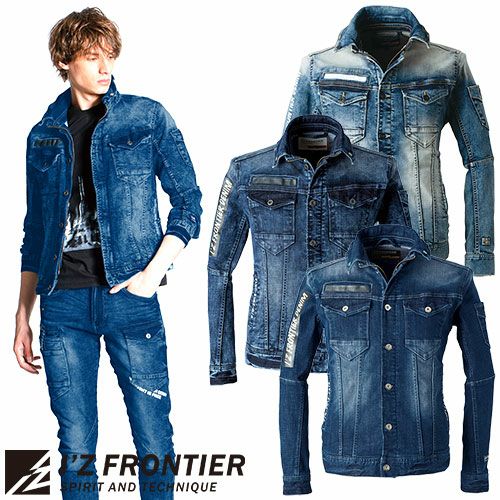 La Festa Primavera 1000 オフィシャルナイロンジャケット アイズフロンティア I'Z FRONTIER ストレッチラインストーン
