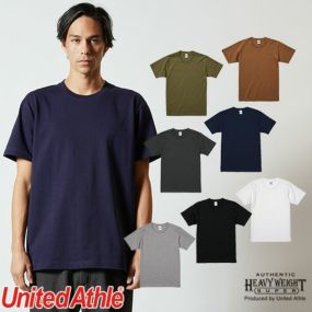 Tシャツ 綿 100% カットソー United Athle ユナイテッドアスレ オーセンティック スーパーヘヴィーウェイト 7.1オンス Tシャツ 425201 男女兼用 おしゃれ かわいい かっこいい 丈夫 快適 天然素材 コットン 優しい肌触り 無地 シンプル 刺繍 名入れ 大きいサイズ