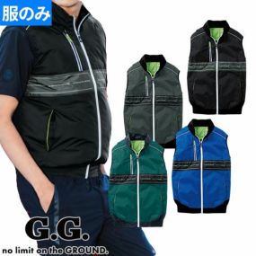 EFウェア ベスト 桑和 SOWA G.GROUND EF用ベスト(ファン無し) 8329-06 作業着 作業服 春夏 電動ファン対応 扇風機 猛暑 酷暑 メンテナンス アウトドア スポーツ観戦 熱中症対策