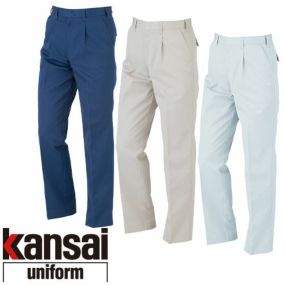 パンツ スラックス 作業服 作業着 春夏 通年 オールシーズン 制電 K20004 20004 大川被服 kansai uniform カンサイユニフォーム おしゃれ かっこいい 人気 企業 制服 ワーク ワークウェア 作業 工場 外作業 仕事 土木 工事 現場